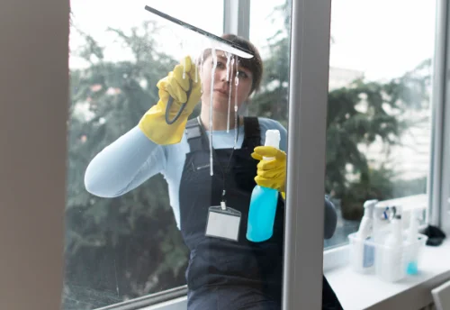 Nettoyage de vitres intérieures et extérieures à Thil
